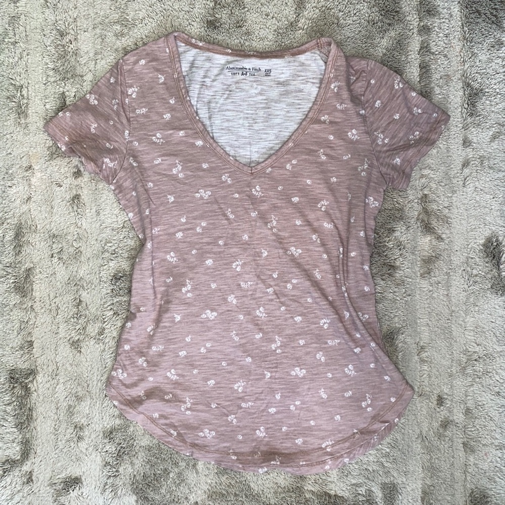 A & F soft AF V neck